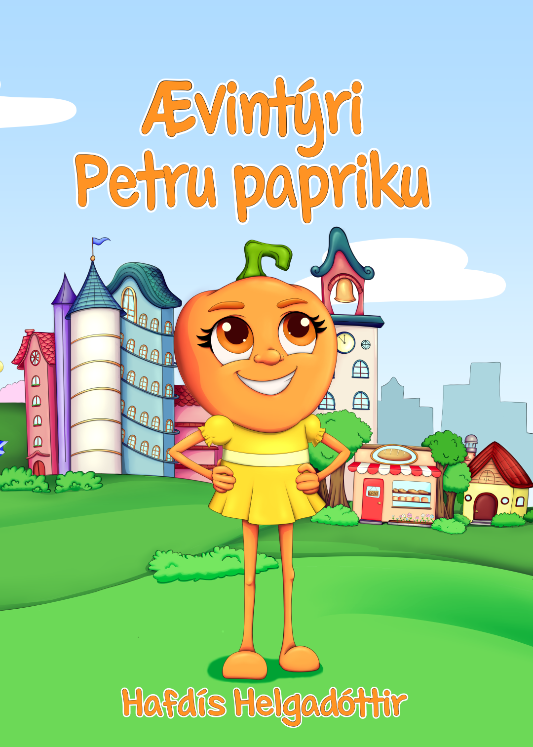 Ævintýri Petru papriku - bókarkápa