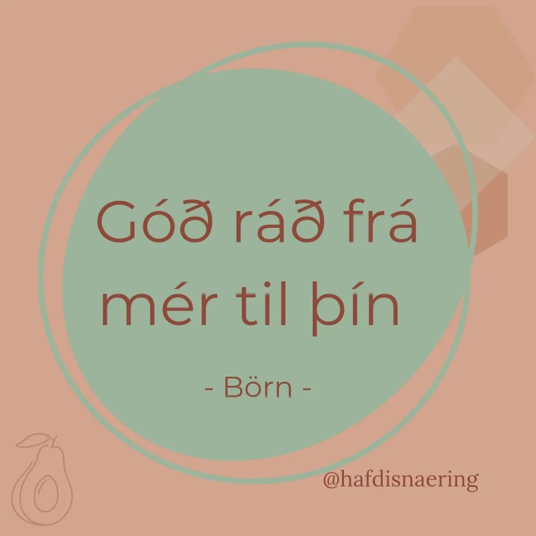 Góð ráð fyrir börn